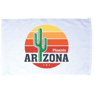 Phoenix Arizona Retro Microfiber Hand Towel