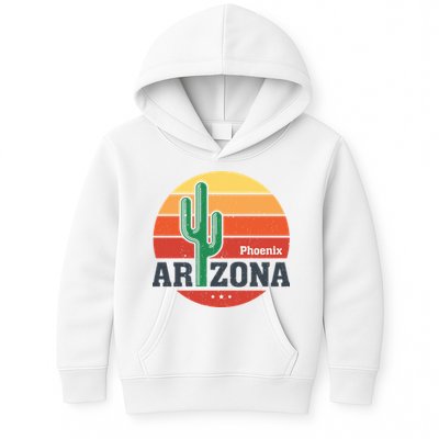 Phoenix Arizona Retro Kids Hoodie