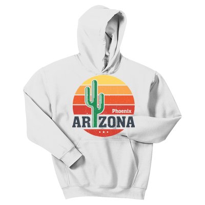 Phoenix Arizona Retro Kids Hoodie