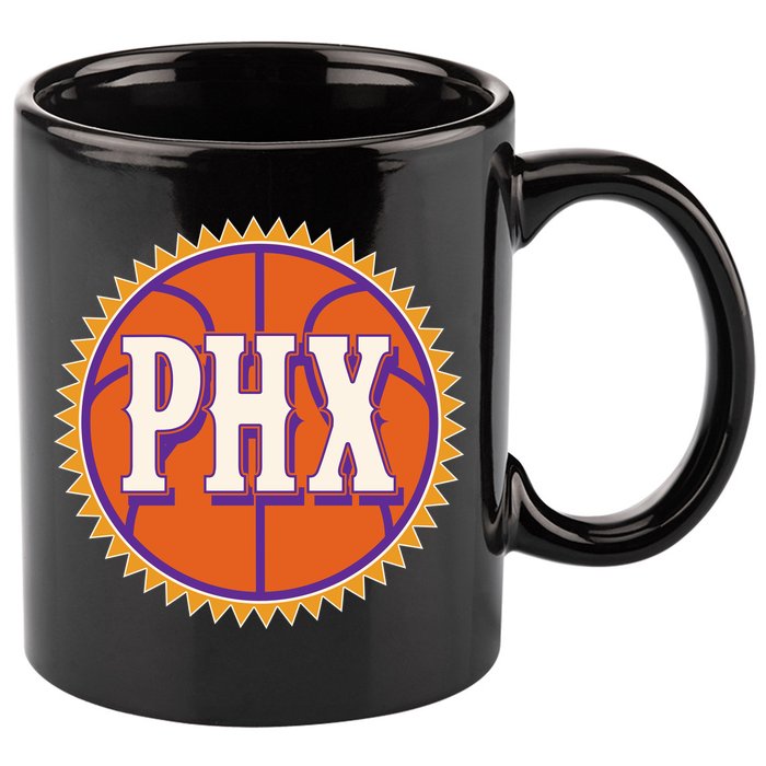 Phoenix PHX Basketball Sun Ball 11oz C Handle Ceramic Mug