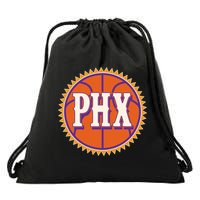 Phoenix PHX Basketball Sun Ball Drawstring Bag