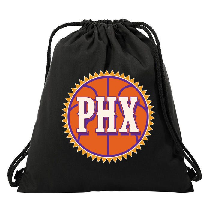 Phoenix PHX Basketball Sun Ball Drawstring Bag