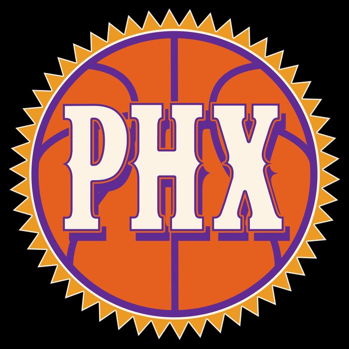 Phoenix PHX Basketball Sun Ball Drawstring Bag