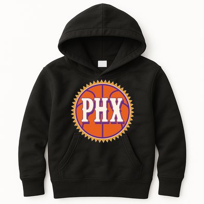Phoenix PHX Basketball Sun Ball Kids Hoodie