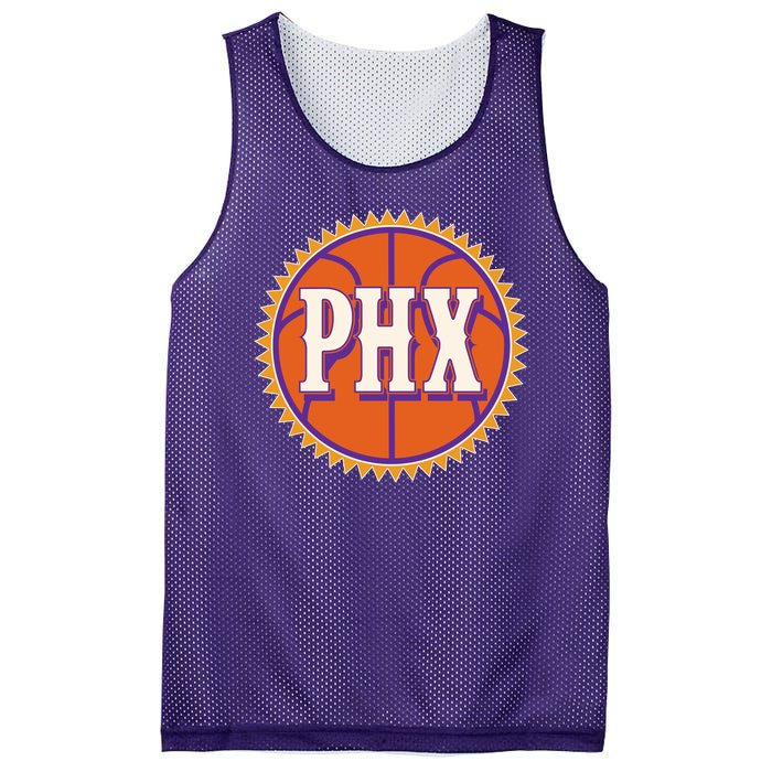 Phoenix PHX Basketball Sun Ball Mesh Reversible Basketball Jersey Tank