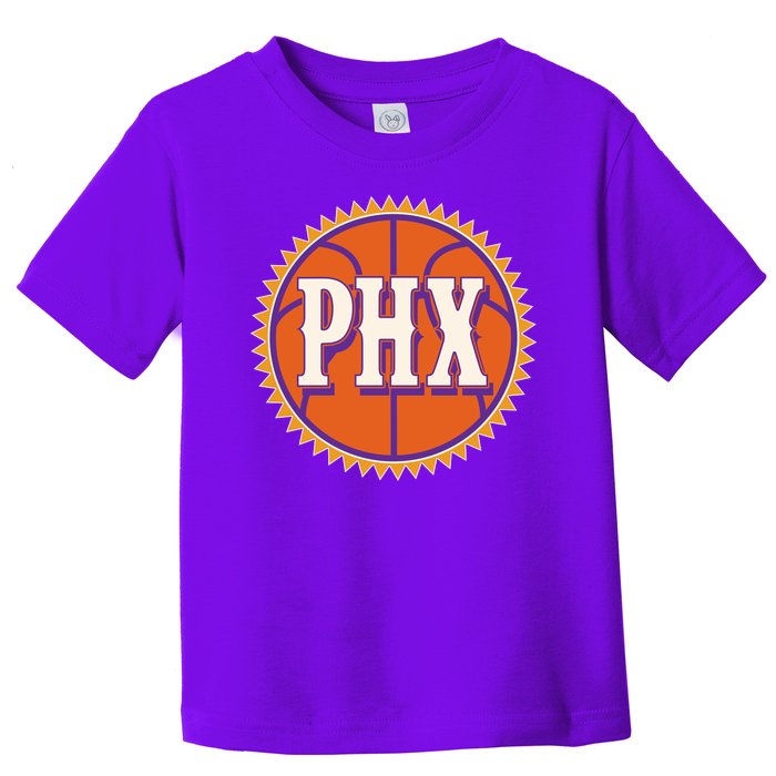 Phoenix PHX Basketball Sun Ball Toddler T-Shirt