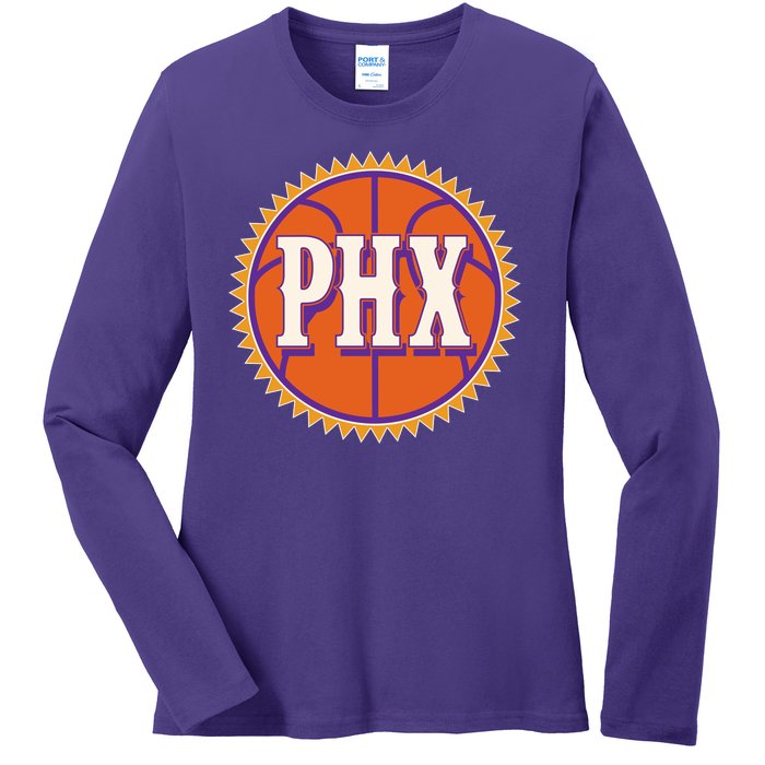 Phoenix PHX Basketball Sun Ball Ladies Long Sleeve Shirt