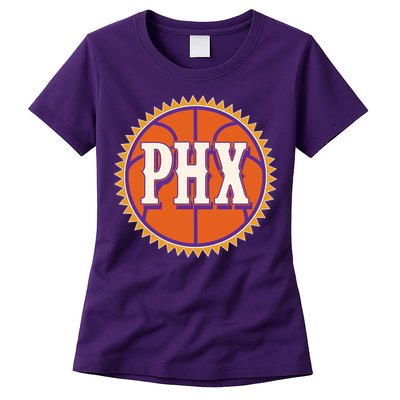 Phoenix PHX Basketball Sun Ball Womens T-Shirt