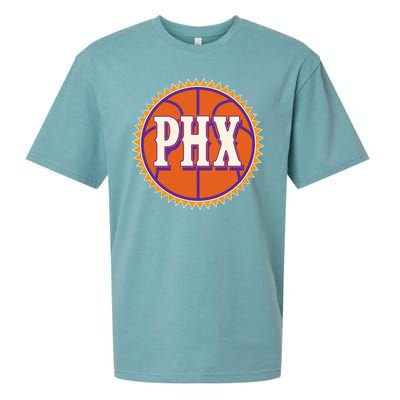 Phoenix PHX Basketball Sun Ball Sueded Cloud Jersey T-Shirt