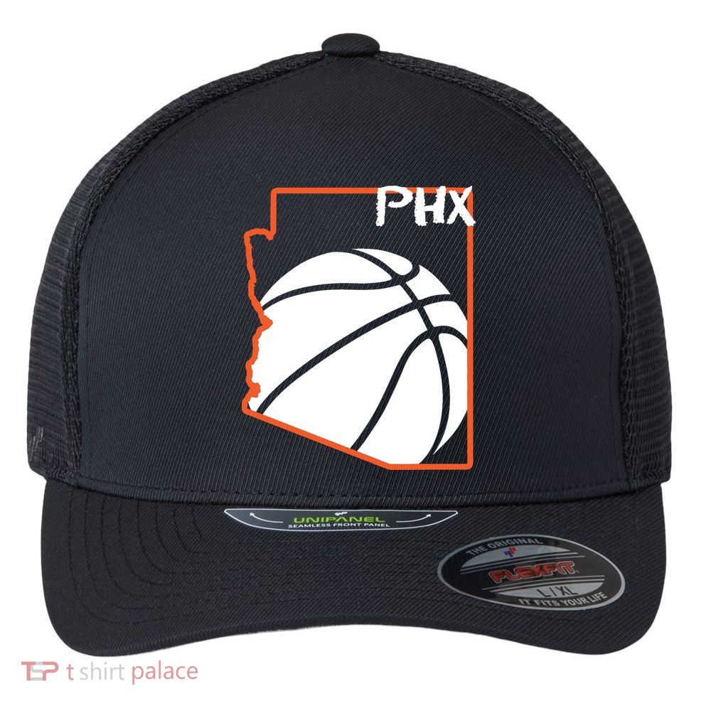 Phoenix PHX Basketball Valley Flexfit Unipanel Trucker Cap