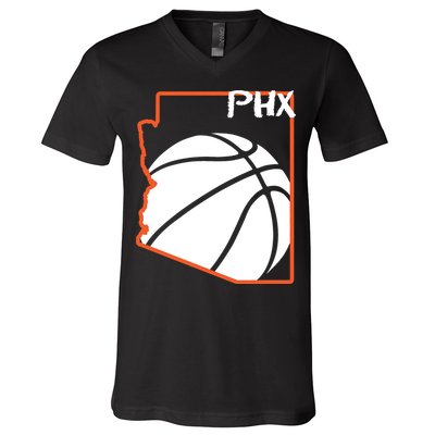 Phoenix PHX Basketball Valley V-Neck T-Shirt