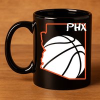 Phoenix PHX Basketball Valley 11oz C Handle Ceramic Mug