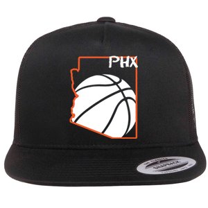 Phoenix PHX Basketball Valley Flat Bill Trucker Hat