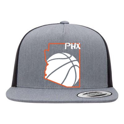 Phoenix PHX Basketball Valley Flat Bill Trucker Hat