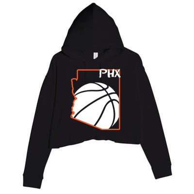 Phoenix PHX Basketball Valley Crop Fleece Hoodie