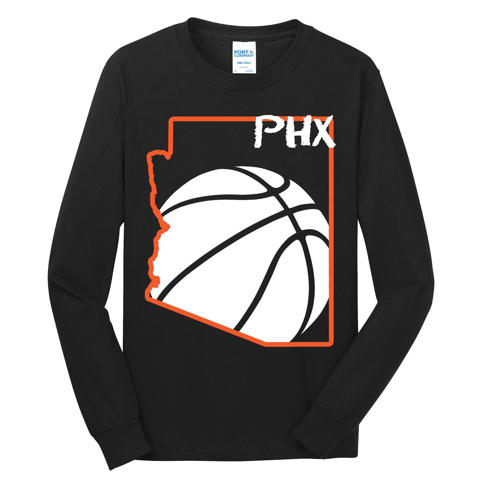 Phoenix PHX Basketball Valley Tall Long Sleeve T-Shirt