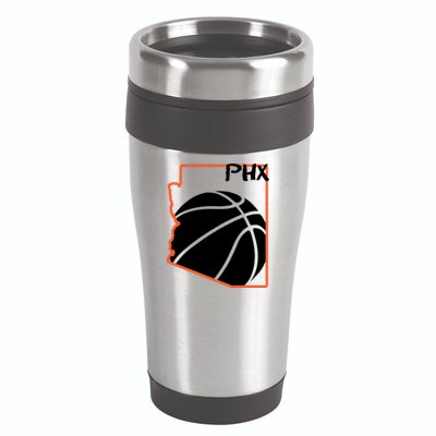 Phoenix PHX Basketball Valley 16oz Travel Tumbler