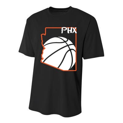 Phoenix PHX Basketball Valley Youth Performance Sprint T-Shirt