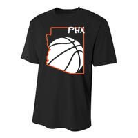 Phoenix PHX Basketball Valley Youth Performance Sprint T-Shirt