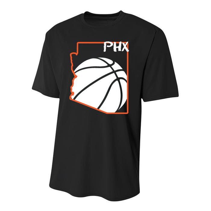 Phoenix PHX Basketball Valley Youth Performance Sprint T-Shirt