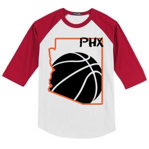 Phoenix PHX Basketball Valley Kids Colorblock Raglan Jersey