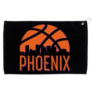 Phoenix Skyline Basketball Fan Grommeted Golf Towel