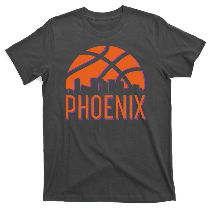 Phoenix Skyline Basketball Fan T-Shirt