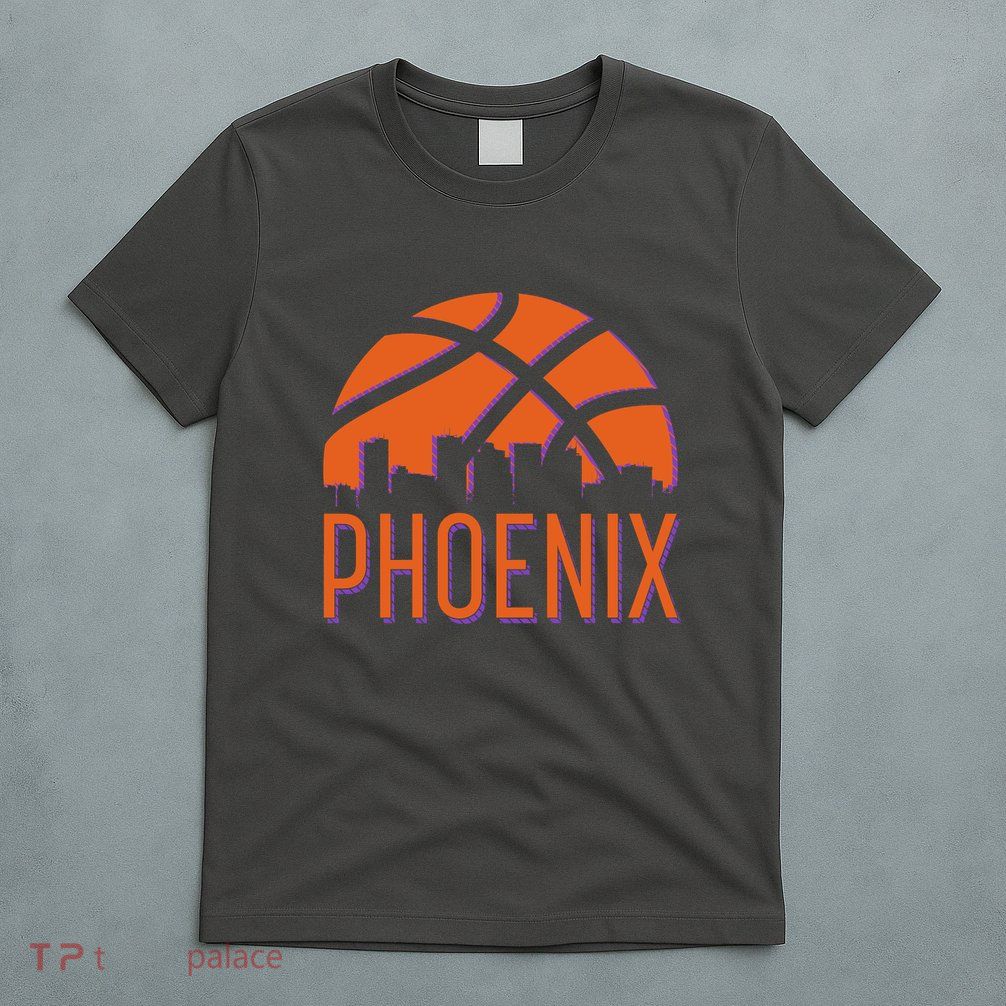Phoenix Skyline Basketball Fan T-Shirt
