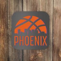 Phoenix Skyline Basketball Fan Coaster