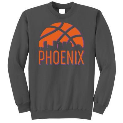 Phoenix Skyline Basketball Fan Tall Sweatshirt