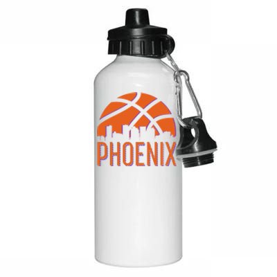 Phoenix Skyline Basketball Fan Aluminum Water Bottle 