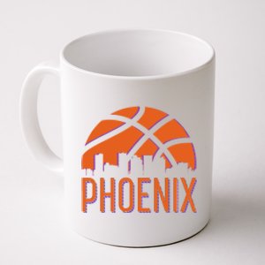 Phoenix Skyline Basketball Fan Coffee Mug