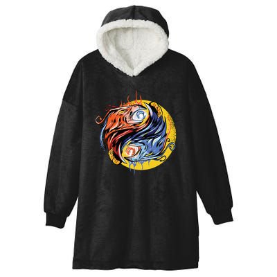 Phoenix Yin Yang Hooded Wearable Blanket