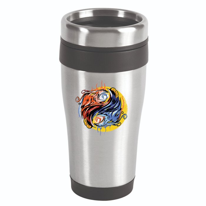 Phoenix Yin Yang 16oz Travel Tumbler