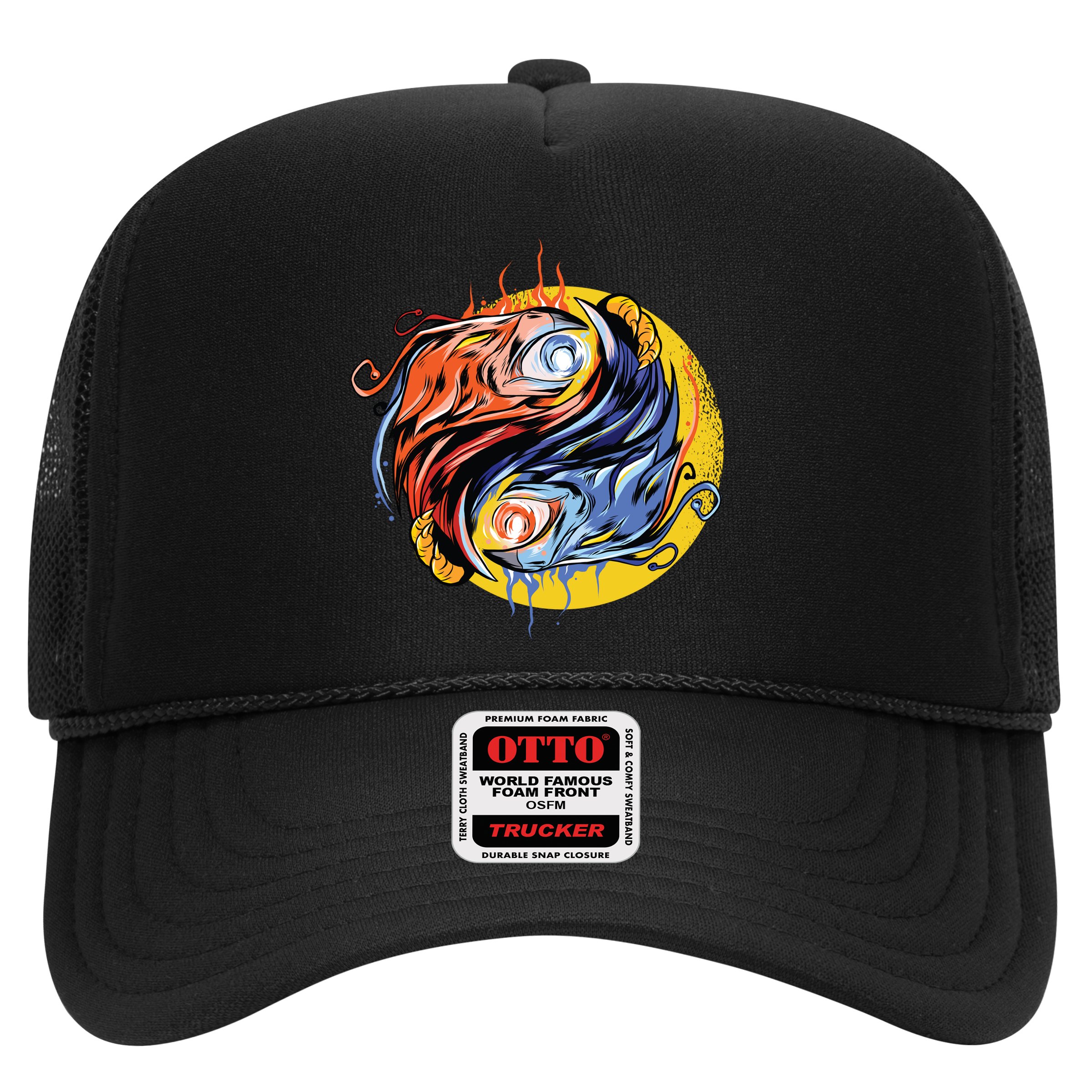 Phoenix Yin Yang Hat