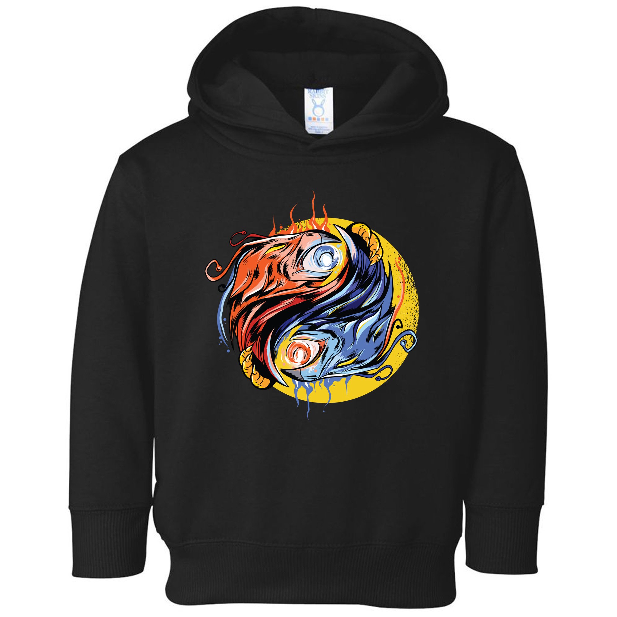 Phoenix Yin Yang Toddler Hoodie