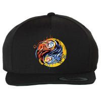 Phoenix Yin Yang Wool Snapback Cap
