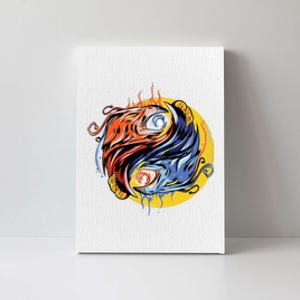 Phoenix Yin Yang Canvas