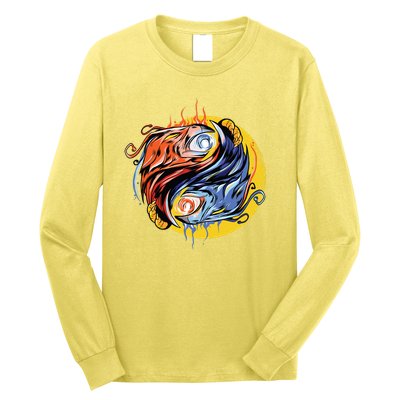Phoenix Yin Yang Long Sleeve Shirt