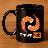 Prawn Hub 11oz C Handle Ceramic Mug