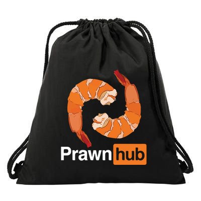 Prawn Hub Drawstring Bag