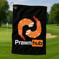 Prawn Hub Golf Towel