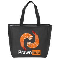 Prawn Hub Zip Tote Bag