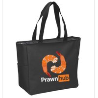 Prawn Hub Zip Tote Bag