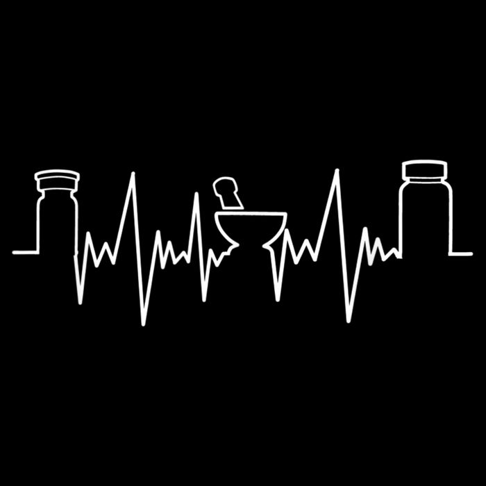 Pharmacists Heartbeat Pharmacy Tech Medical Student Sustainable Bucket Hat