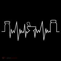 Pharmacists Heartbeat Pharmacy Tech Medical Student Flatbill Hat