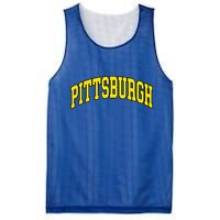 Pittsburgh Hometown Pride Classic Mesh Reversible Basketball Jersey Tank