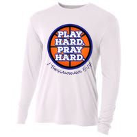 Play Hard. Pray Hard. Basketball Cooling Performance Long Sleeve Crew