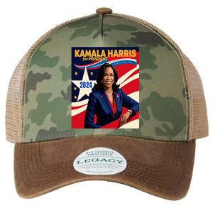 President Harris Legacy Tie Dye Trucker Hat