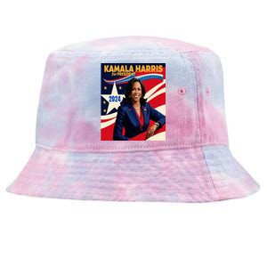 President Harris Tie-Dyed Bucket Hat